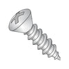 6-20 x 3/8 Phillips Oval Self Tapping Screw Type AB Fully Threaded 18-8 Stainless-Bolt Demon