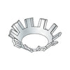 #6 82º External Tooth Countersunk Lock Washer Zinc-Bolt Demon