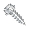 5/16-12 x 1 1/4 Unslotted Indented Hex Washer Self Tapping Screw Type AB Fully Threaded Zinc-Bolt Demon