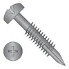 6-20 x 1 1/2 Phil Pan #7 Head Face Frame Screw Type 17 Fine Thread Partial Thread Black Oxide-Bolt Demon