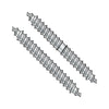 5/16 x 2 Dowel Screw Zinc-Bolt Demon