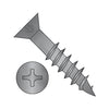 8-11 x 1 3/4 Phillips Flat Head no Nibs Deep Thread Wood Screw 2/3 Threaded Black Oxide-Bolt Demon
