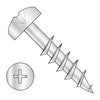 8-11 x 1 1/8 Phillips Pan Deep Thread Wood Screw 2/3 Thread Zinc-Bolt Demon