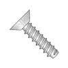 6-20 x 5/16 Phillips Flat Undercut Self Tapping Screw Type B Fully Threaded 18-8 Stainless-Bolt Demon
