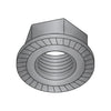 6-32 Serrated Flange Hex Lock Nuts Case Hardened HR15N 78/90 Black Oxide-Bolt Demon