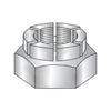 6-32 Flex Type Hex Lock Nut Thin Height Light 18-8 Stainless Steel-Bolt Demon