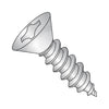 6-20 x 7/8 Phillips Flat Self Tapping Screw Type AB Fully Threaded 18-8 Stainless Steel-Bolt Demon