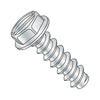 5/16-12 x 1 Slotted Indented Hex Washer Self Tapping Screw Type B Fully Threaded Zinc-Bolt Demon