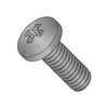 10-32 x 3/4 MS51958-B Phil Pan Machine Screw Fine Full Thread 300 Series S/S DFAR Black Ox-Bolt Demon