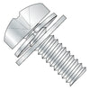 10-24 x 3/8 Phillips Pan Split Lock & Narrow Flat Washer Sems Full Thrd 18-8 Stainless Steel-Bolt Demon