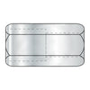5/8-11 x 1 1/4 Reduced Hex Rod Coupling Nut, 1/2-13, 13/16 Across Flats Zinc-Bolt Demon