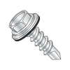 5/16-12 x 1 1/2 Unslot Hexwasher w/Bonded NEO EPDM Washer Self Drill Screw Full Thread Zinc Bake-Bolt Demon