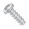 6-20 x 7/8 Phillips Pan Self Tapping Screw Type B Fully Threaded Zinc and Bake-Bolt Demon