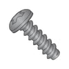 6-20 x 5/16 Phillips Pan Self Tapping Screw Type B Fully Threaded Black Zinc-Bolt Demon