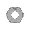 1/4-20 Heavy Hex Nuts A194 2H Plain Imported-Bolt Demon