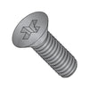 6-32 x 1/2 Phillips Flat Machine Screw Fully Threaded 18-8 Stainless Steel Black Oxide-Bolt Demon