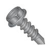 10-16 x 3/4 Slotted Ind Hex Washer Full Thread Self Drilling Screw Black Ox and Oil-Bolt Demon
