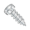 6-20 x 3/4 Indented Hex Unslotted Self Tapping Screw Type AB Fully Threaded Zinc-Bolt Demon