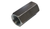 3/4-10 x 2 1/4-1 Hex Rod Coupling Nut 1 inch Across Flats Zinc-Bolt Demon