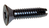 1/4-20 x 1 1/2 Phillips Flat Thread Cutting Screw Type 1 Fully Threaded Zinc-Bolt Demon
