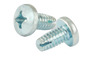 10-32 x 1 Phillips Pan Thread Cutting Screw Type 1 Fully Threaded Zinc-Bolt Demon