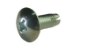 1/4-20 x 3/4 Phillips Truss Thread Cutting Screw Type 1 Fully Threaded Zinc-Bolt Demon