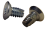 4-40 x 1/4 Phillips Flat Undercut Thread Cutting Screw Type 1 Fully Threaded Zinc-Bolt Demon