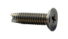 6-32 x 1/4 Phillips Flat Undercut Thread Cutting Screw Type 23 Fully Thrd 18-8 Stainless-Bolt Demon