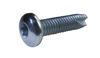 5/16-18 x 1 Six Lobe Pan Thread Cutting Screw Type 23 Fully Threaded Zinc-Bolt Demon