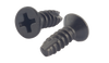 6-20 x 1/2 Phillips Flat Thread Cutting Screw Type 25 Fully Threaded Black Oxide and Oil-Bolt Demon