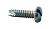 6-20 x 5/16 Slotted Pan Thread Cutting Screw Type 25 Fully Threaded Zinc-Bolt Demon