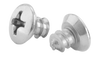 8-18 x 1/4 Phillips Oval Undercut Self Tapping Screw Type AB Fully Threaded 18-8 Stainless-Bolt Demon
