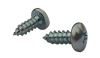 6-20 x 5/8 Phillips Pan Serrated Self Tapping Screw Type AB Fully Threaded Zinc-Bolt Demon