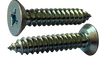8-18 x 3/4 Phillips Flat Undercut Self Tapping Screw Type AB Fully Threaded Zinc-Bolt Demon