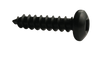 8-18 x 3/4 Square Pan Self Tapping Screw Type AB Fully Threaded Black Oxide and Oil-Bolt Demon