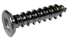 8-18 x 3/8 Square Flat Undercut Self Tapping Screw Type AB Full Thread 18-8 Stainless Steel-Bolt Demon