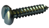 2-32 x 3/16 Slotted Pan Self Tapping Screw Type AB Fully Threaded Zinc-Bolt Demon