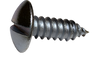 10-16 x 1/2 Slotted Truss Self Tapping Screw Type AB Fully Threaded Zinc-Bolt Demon