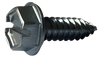 3/8-12 x 1/2 Slotted Indented Hex Washer Self Tapping Screw Type AB Fully Threaded Zinc-Bolt Demon