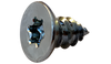 4-24 x 3/8 Six Lobe Flat Undercut Self Tapping Screw Type AB Fully Threaded Zinc-Bolt Demon