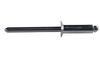 1/8 x .12-.18 Countersunk Aluminum Rivet with Aluminum Mandrel-Bolt Demon