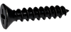 7-16 x 5/8 Phillips Flat Self Tapping Screw Type A Fully Threaded Black Oxide-Bolt Demon