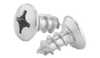 12-11 x 1/2 Phillips Oval Undercut Self Tapping Screw F/T Type A 18-8 Stainless Steel-Bolt Demon