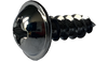 8-15 x 3/4 Phillips Round Washer Self Tapping Screw Type A Fully Threaded Chrome-Bolt Demon