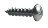 6-18 x 1/2 Phillips Round Self Tapping Screw Type A Fully Threaded Zinc-Bolt Demon