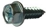 6-18 x 3/4 Phillips Indented Hex Washer Self Tapping Screw Type A Fully Threaded Zinc-Bolt Demon