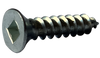 10-12 x 5/8 Square Flat Self Tapping Screw Type A Fully Threaded Zinc-Bolt Demon