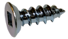 8-15 x 1/2 Square Flat Undercut Self Tapping Screw Type A Fully Threaded Zinc-Bolt Demon