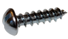 10-12 x 3/4 Slotted Round Self Tapping Screw Type A Fully Threaded Zinc-Bolt Demon