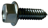 12-11 x 1/2 Unslotted Indented Hex Washer Self Tapping Screw Type A Full Threaded Zinc-Bolt Demon